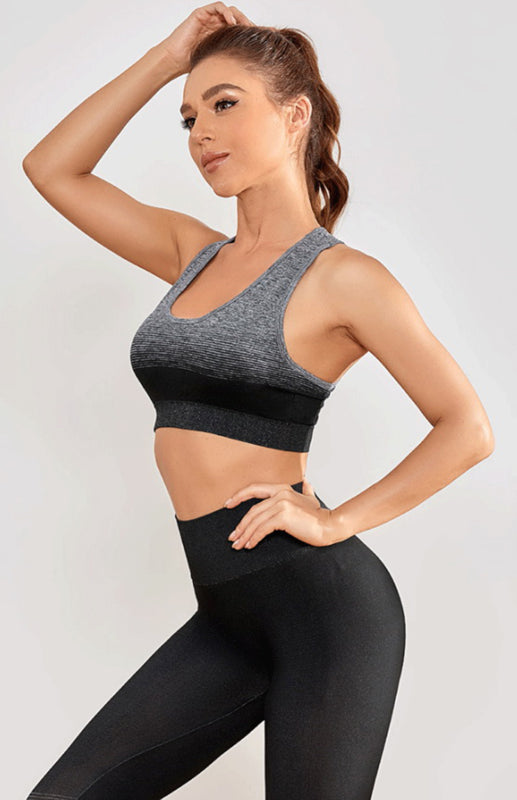 Women's Seamless Breathable Moisture Wicking Bra Yoga Set - FashionistaDeal